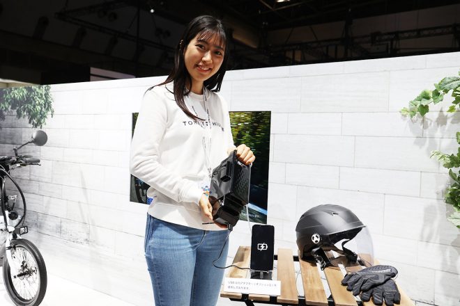 『スズキe-PO』と『スズキe-choinori』のバッテリー。パナソニック製で重さは約3kg。