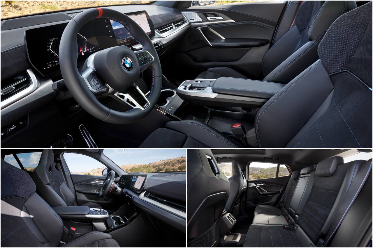 機能面ではブランド初となるBMWオペレーティング・システム9.0が搭載され、運転席側に機能アイコンを縦に並べた再設計されたホーム画面を設定