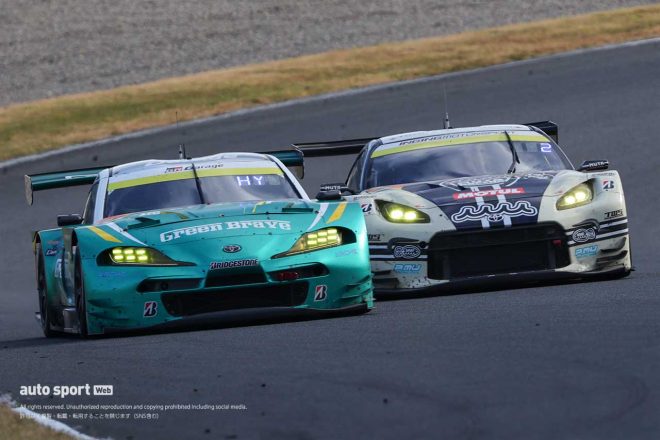 2023スーパーGT第7戦オートポリス　埼玉トヨペットGB GR Supra GT／muta Racing GR86 GT