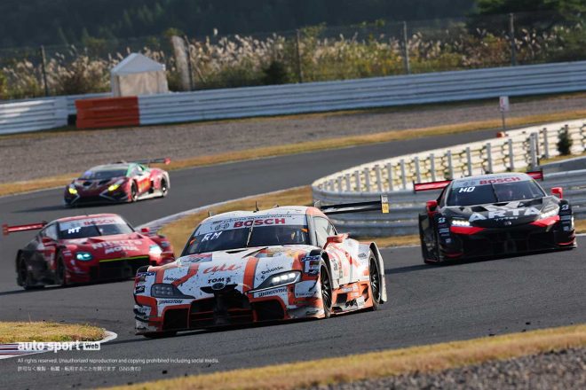 2023スーパーGT第7戦オートポリス　au TOM’S GR Supra／ARTA MUGEN NSX-GT／Niterra MOTUL Z