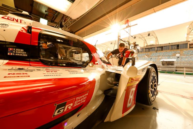 ハイパーカークラスのドライバー選手権をリードする8号車トヨタGR010ハイブリッド（セバスチャン・ブエミ／ブレンドン・ハートレー／平川亮）