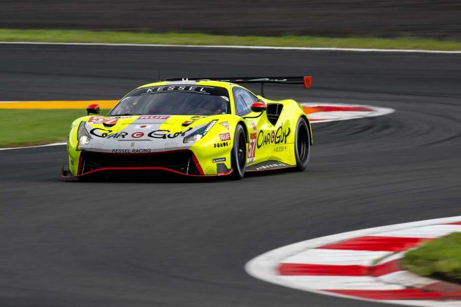木村武史がエントリーしているケッセル・レーシングの57号車フェラーリ488 GTE Evo