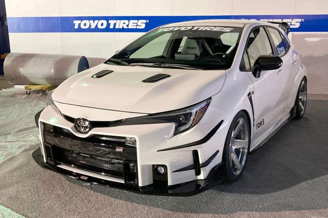 トムス『GRカローラ・タイプTK』SEMAショー出展車両