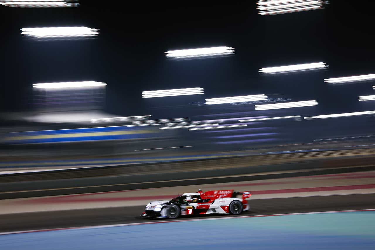 WEC第7戦バーレーンFP2で小林可夢偉が最速タイムを記録した7号車トヨタGR010ハイブリッド