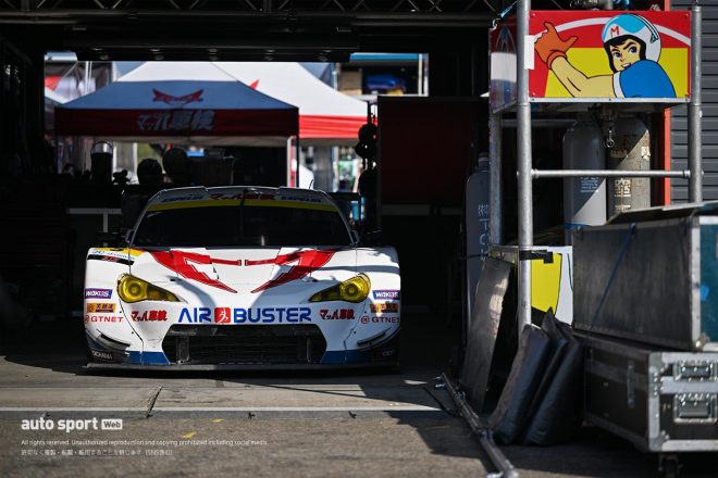 2023スーパーGT第8戦もてぎ　マッハ車検 エアバスター MC86マッハ号