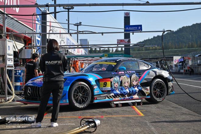 2023スーパーGT第8戦もてぎ　PACIFIC ぶいすぽっ NAC AMG