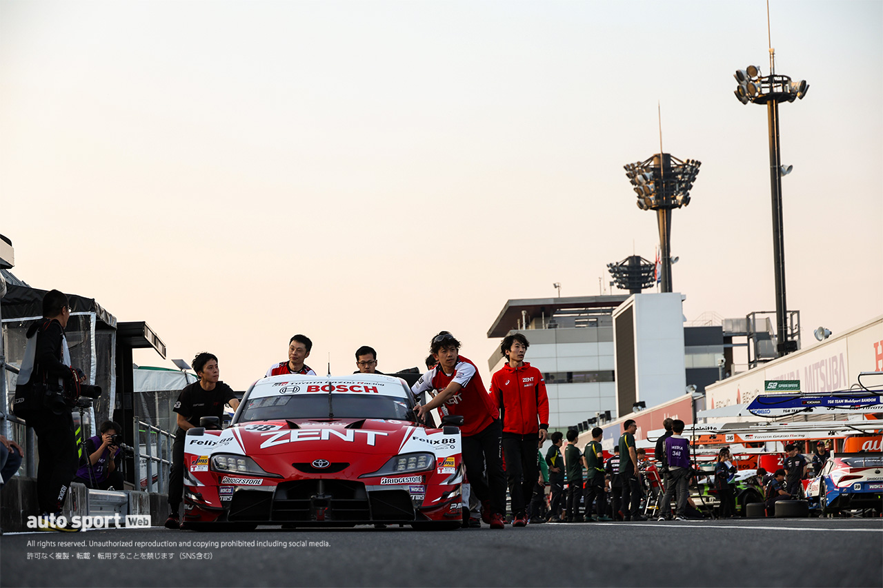 2023スーパーGT第8戦もてぎ　ZENT CERUMO GR Supra（立川祐路／石浦宏明）