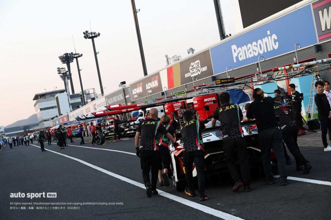 2023スーパーGT第8戦もてぎ　金曜搬入日の様子