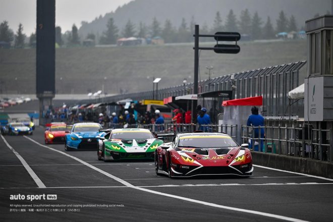 2023スーパーGT第8戦もてぎ　JLOC ランボルギーニ GT3（小暮卓史／元嶋佑弥）