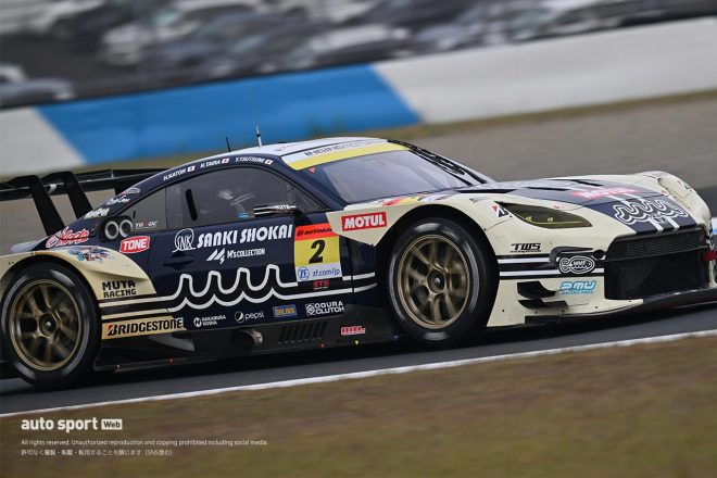 2023スーパーGT第8戦もてぎ　muta Racing GR86 GT（堤優威／平良響）
