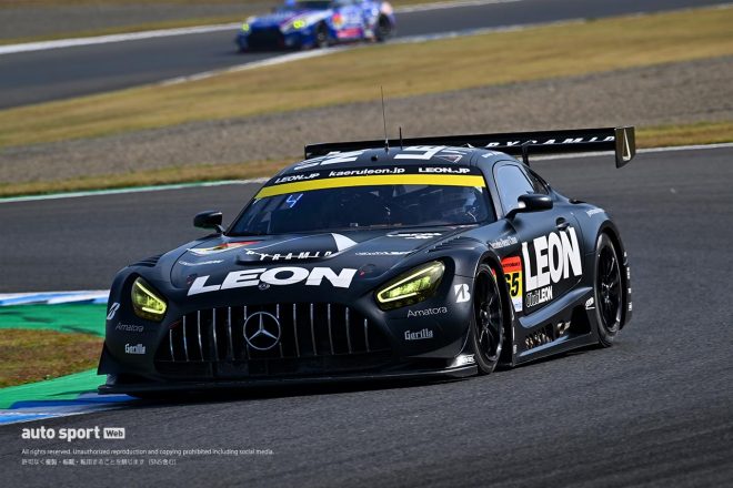 2023スーパーGT第8戦もてぎ　LEON PYRAMID AMG（蒲生尚弥／篠原拓朗）