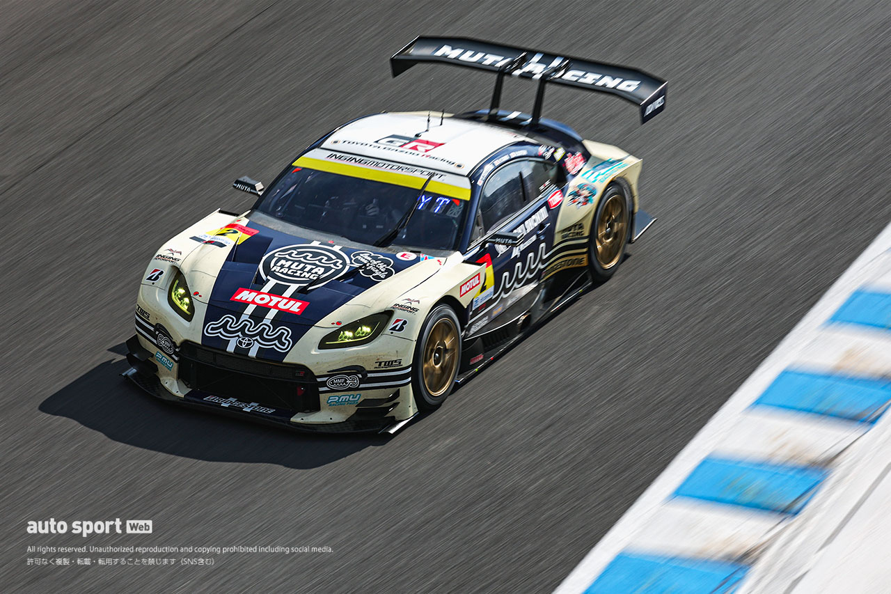 2023スーパーGT第8戦もてぎ　muta Racing GR86 GT（堤優威／平良響）
