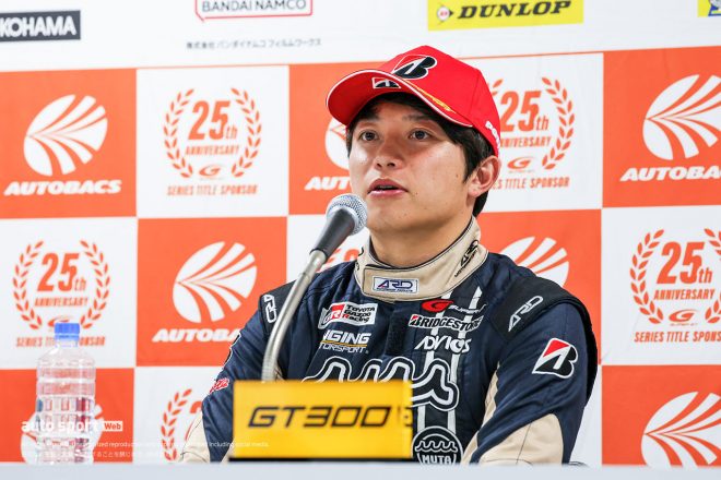 2023スーパーGT第8戦もてぎ　堤優威（muta Racing GR86 GT）