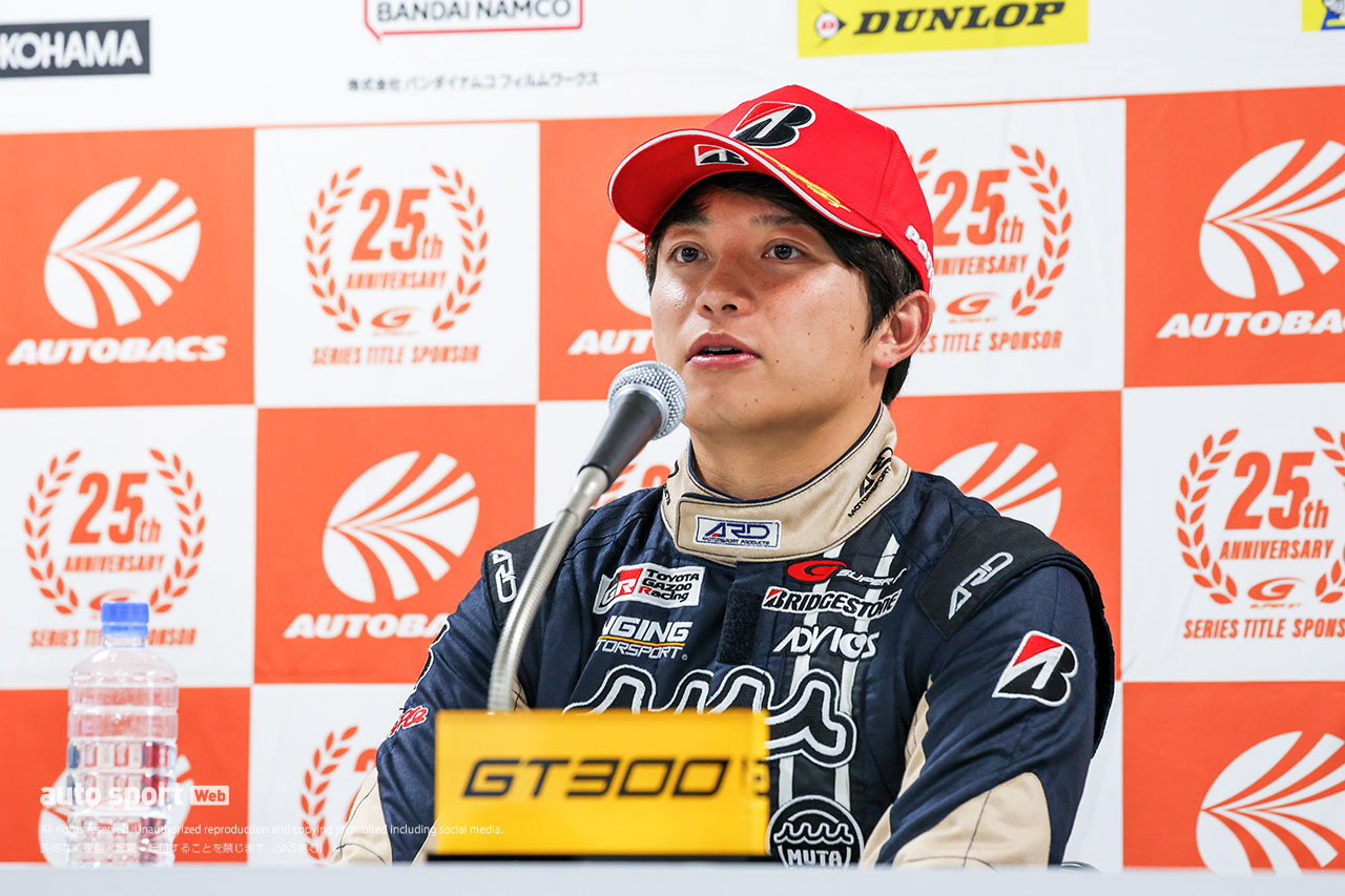 2023スーパーGT第8戦もてぎ　堤優威（muta Racing GR86 GT）