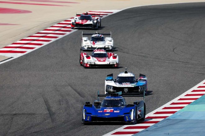 接触によりペナルティを受けた2号車キャデラック。最終的には11位でフィニッシュした