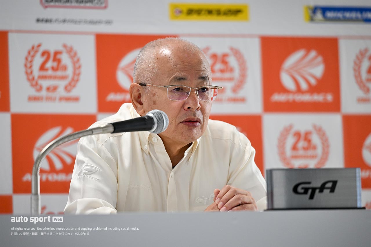 2023年スーパーGT第8戦もてぎGTA会見　坂東正明代表