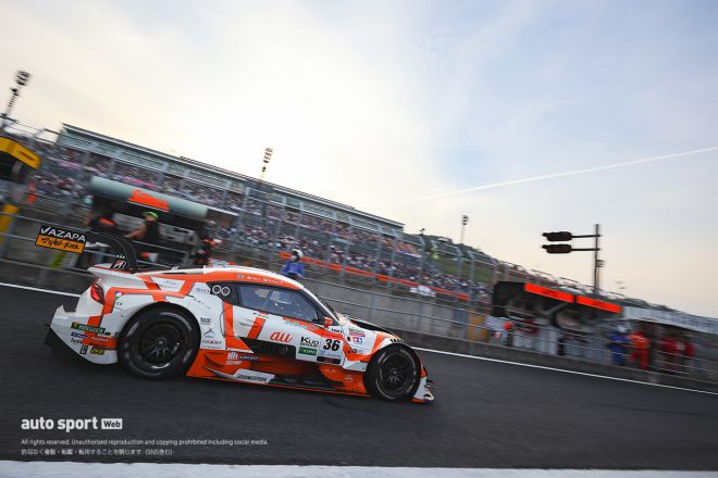 2023スーパーGT第8戦もてぎ　au TOM’S GR Supra（坪井翔／宮田莉朋）