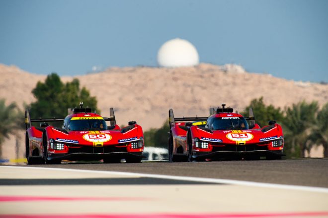 フェラーリAFコルセのフェラーリ499P　2023年WEC第7戦バーレーン8時間レース