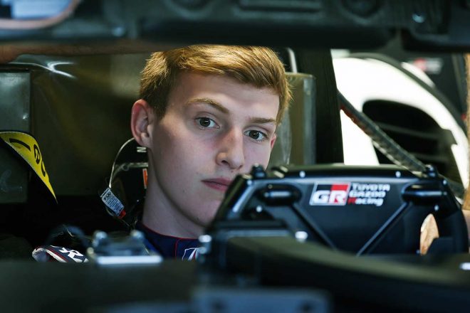 トヨタGAZOO Racingからルーキーテストに参加したジョシュ・ピアソン