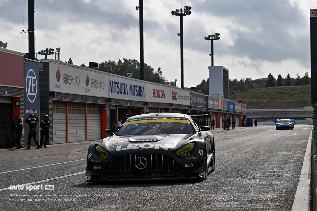 11月6日にモビリティリゾートもてぎで行われたGT300燃料テストの様子