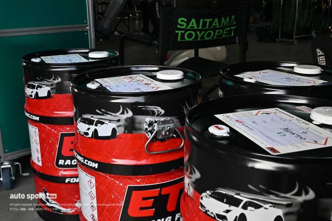 11月6日モビリティリゾートもてぎGT300燃料　カーボンニュートラルフューエルのGTA R50