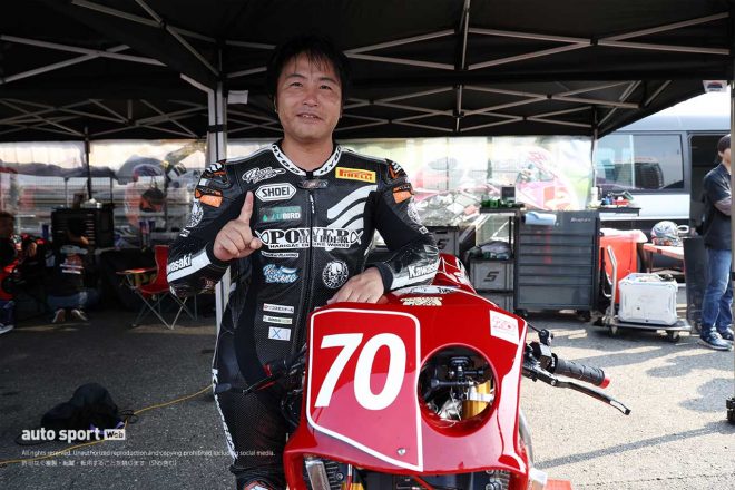 HURCULESでポールポジションを獲得した渡辺一樹（POWER-BUILDER&PRESTO CORSA）／2023テイスト・オブ・ツクバ KAGURADUKI STAGE