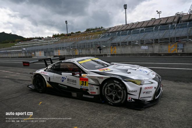 11月6日モビリティリゾートもてぎGT300燃料テスト　apr LC500h GT