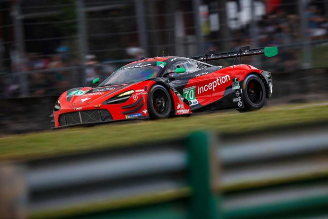 2023年のIMSA・GTDクラスの成績によりブロンズドライバーのブレンダン・イリーベが2024年ル・マン24時間への出場権を獲得しているインセプション・レーシングのマクラーレン720S GT3