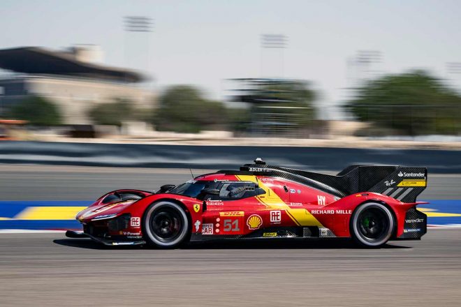 ルーキーテストでシュワルツマンはリル・ワドゥ、レギュラードライバーのアレッサンドロ・ピエール・グイディと51号車フェラーリ499Pのステアリングをシェアした