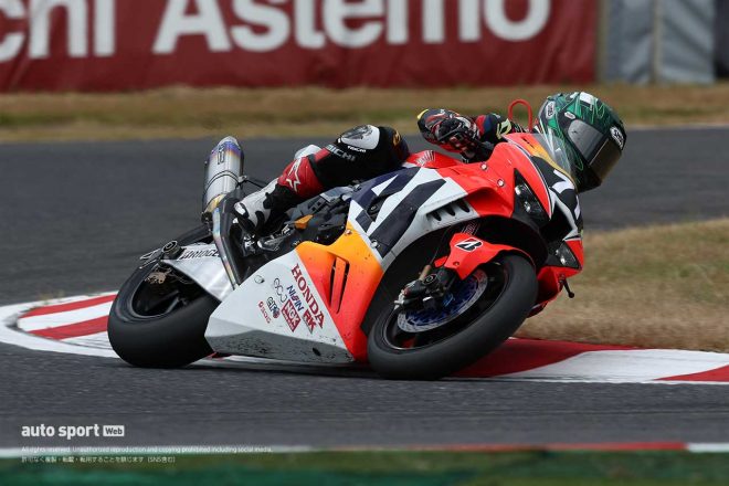 2023鈴鹿8耐：荒川晃大（Honda Dream RT SAKURAI HONDA）