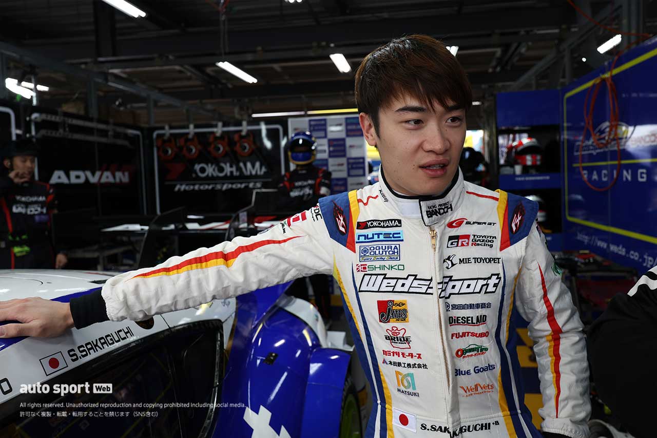 2023スーパーGT第8戦もてぎ　阪口晴南（WedsSport ADVAN GR Supra）