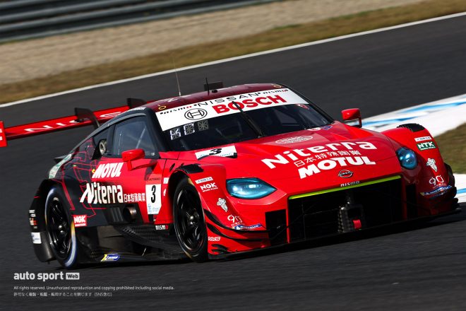 2023スーパーGT第8戦もてぎ　Niterra MOTUL Zは決勝レースを除く全セッションでトップタイムを記録する速さを見せた