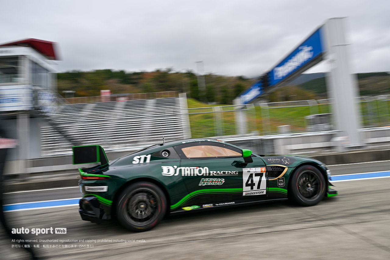 2023スーパー耐久第7戦富士　D’station Vantage GT8R（織戸学／谷口信輝）