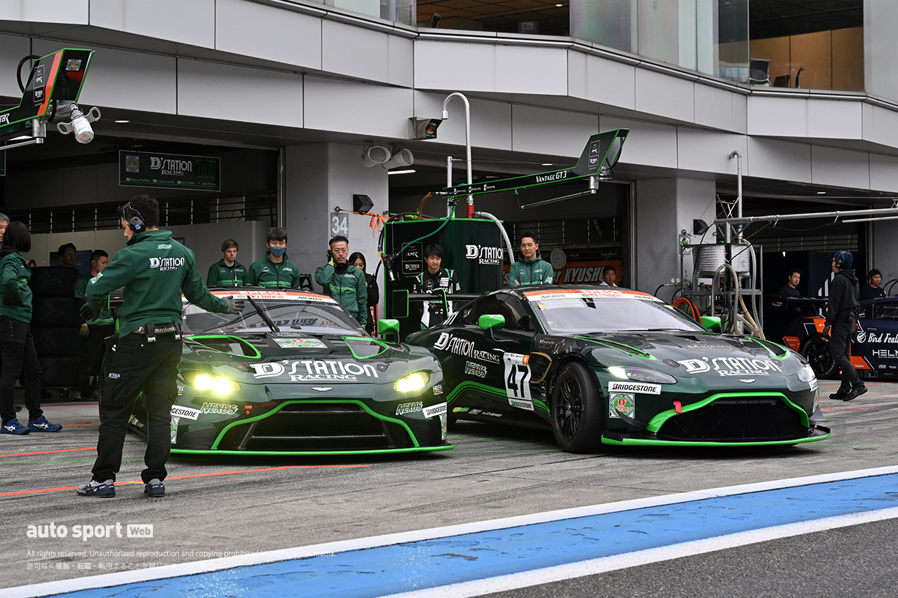 2023スーパー耐久第7戦富士　D’station Racingは今季初めての2台体制で臨む。
