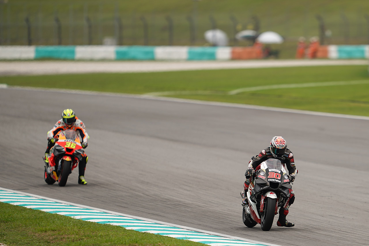 中上貴晶（LCRホンダ・イデミツ）／2023MotoGP第18戦マレーシアGP 初日