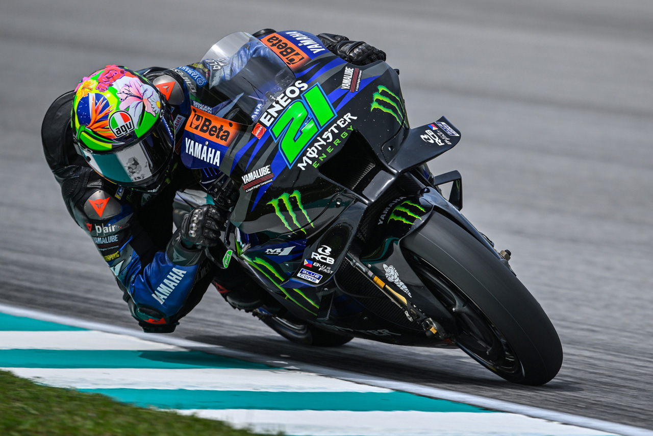 フランコ・モルビデリ（モンスターエナジー・ヤマハMotoGP）／2023MotoGP第18戦マレーシアGP 初日
