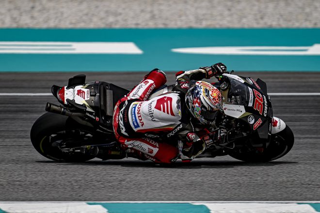 中上貴晶（LCRホンダ・イデミツ）／2023MotoGP第18戦マレーシアGP 初日