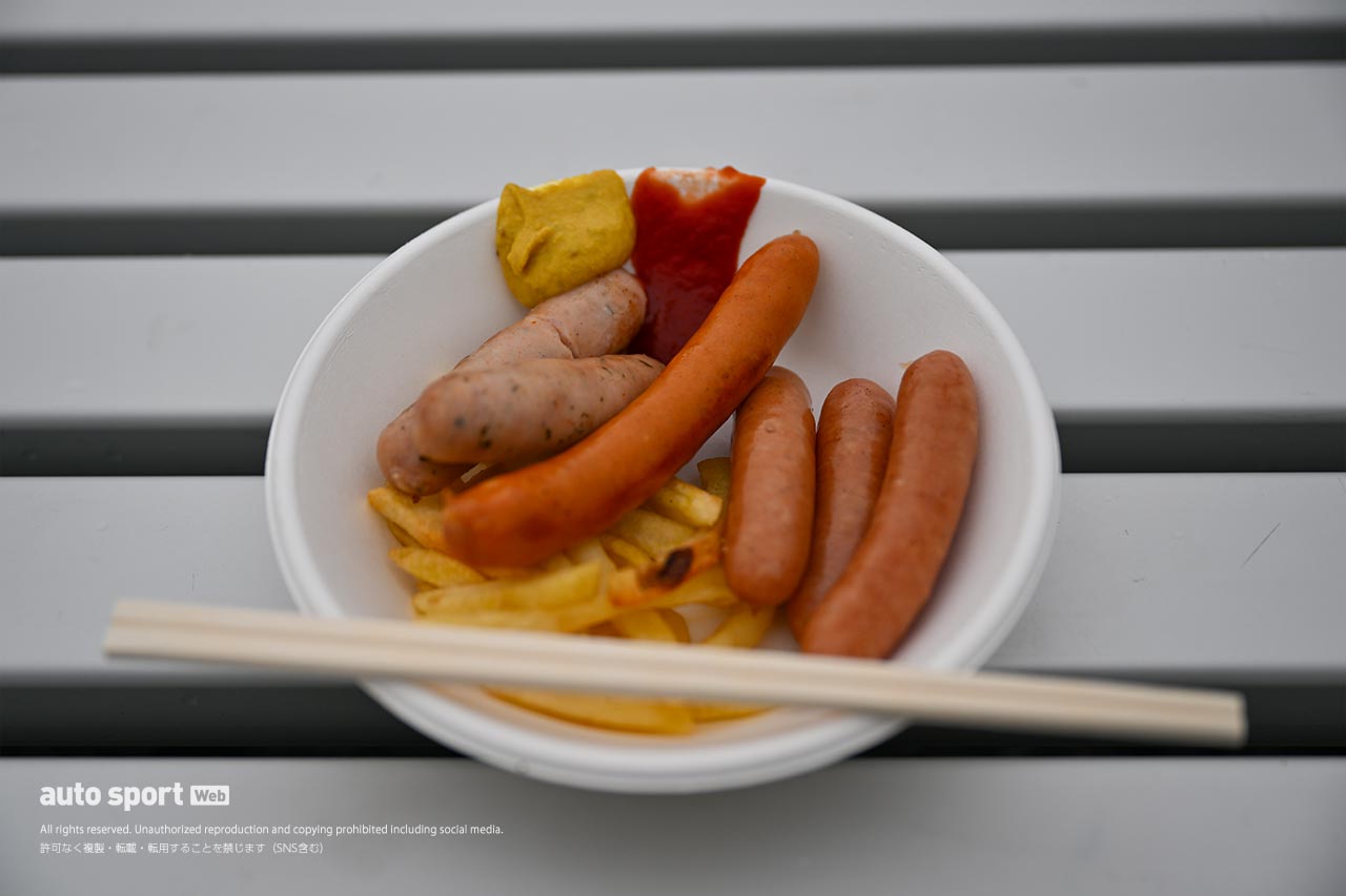 2023スーパー耐久第7戦富士　フジニック フェスティバル Powered by 水素で食べられるソーセージ盛り合わせ