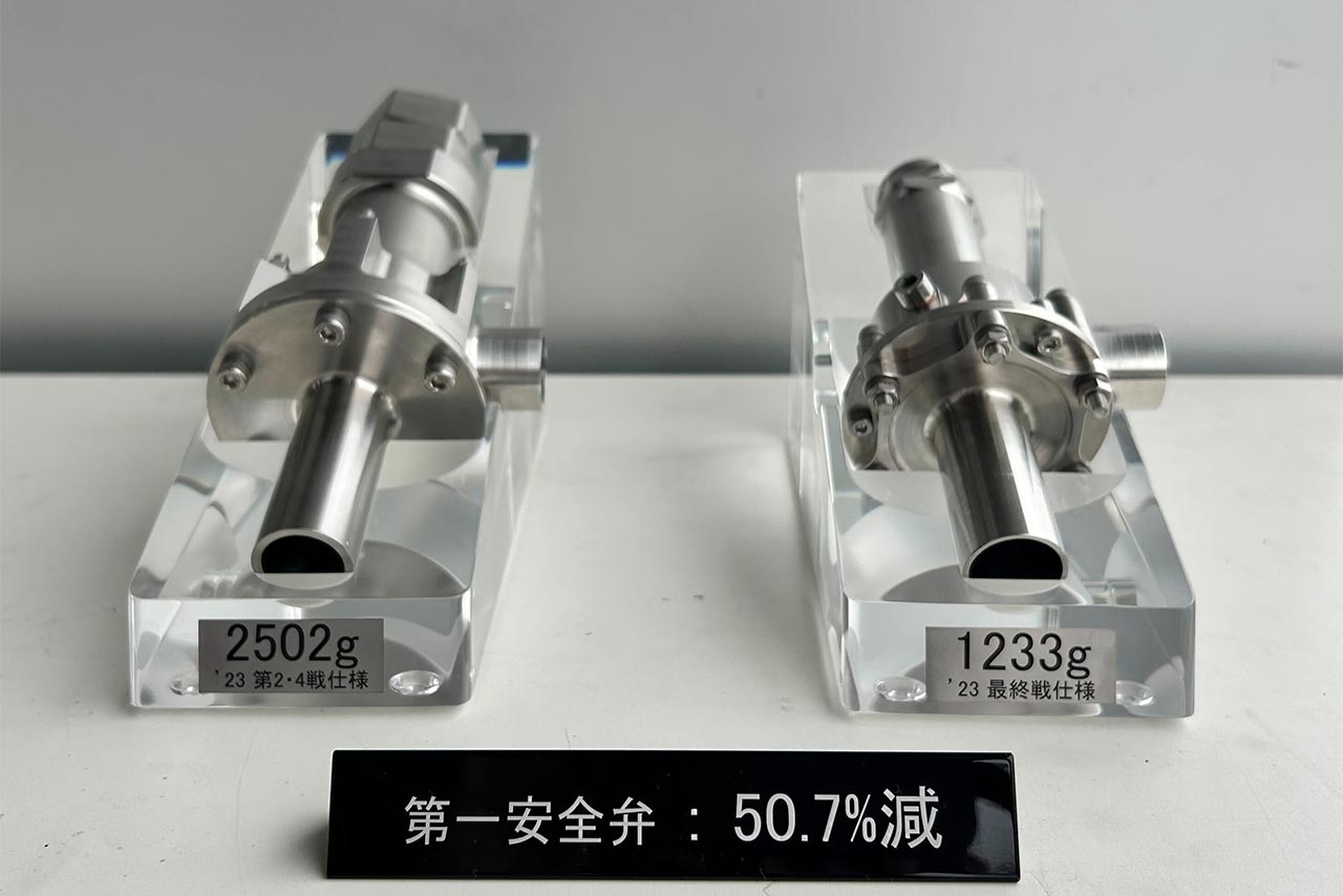 2023スーパー耐久第7戦富士　ORC ROOKIE GR Corolla H2 conceptの軽量化された第一安全弁