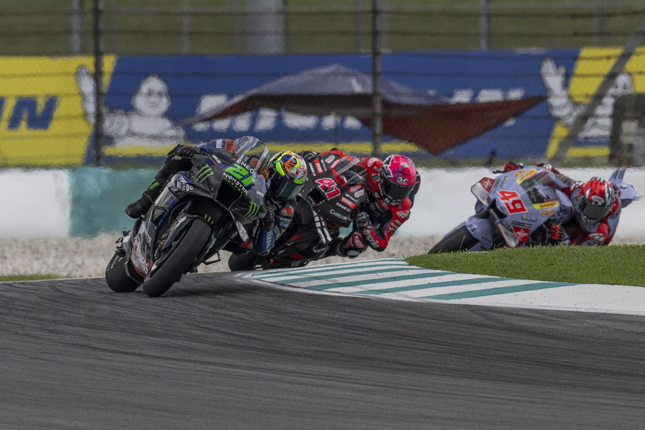 フランコ・モルビデリ（モンスターエナジー・ヤマハMotoGP）／2023MotoGP第18戦マレーシアGP スプリント