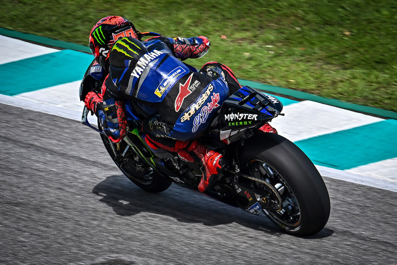 ファビオ・クアルタラロ（モンスターエナジー・ヤマハMotoGP）／2023MotoGP第18戦マレーシアGP スプリント