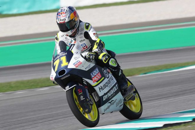Moto3：佐々木歩夢（Liqui Moly Husqvarna Intact GP）／2023MotoGP第18戦マレーシアGP