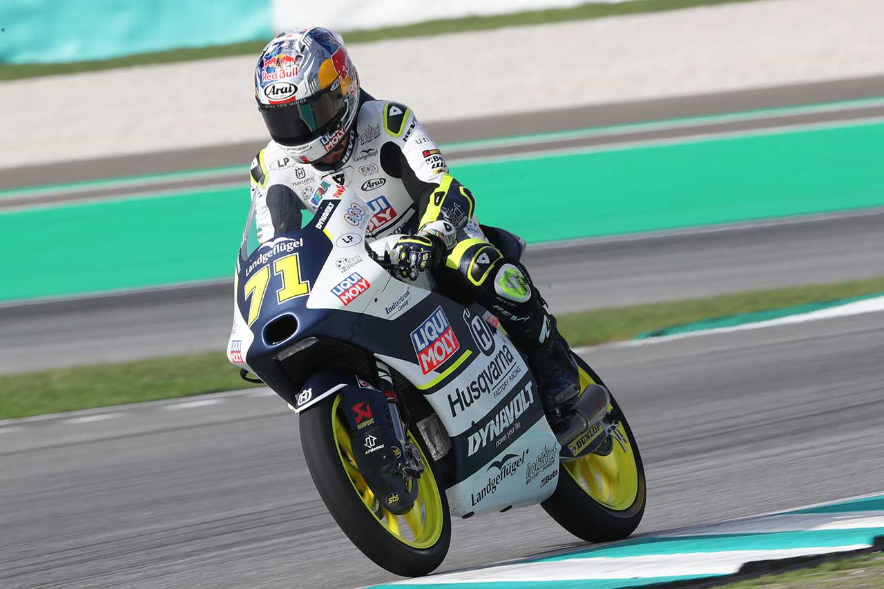 Moto3：佐々木歩夢（Liqui Moly Husqvarna Intact GP）／2023MotoGP第18戦マレーシアGP