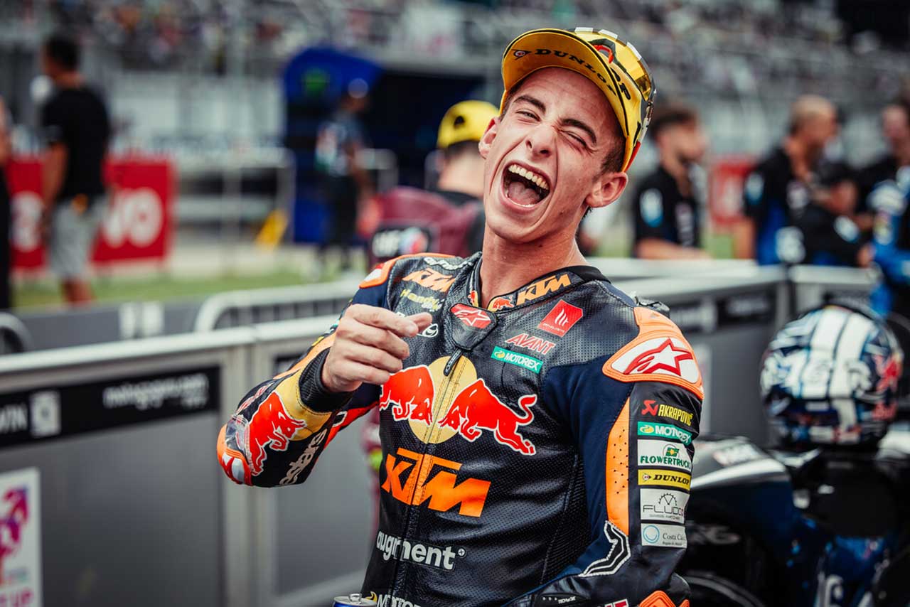 2023Moto2：ペドロ・アコスタ（Red Bull KTM Ajo）
