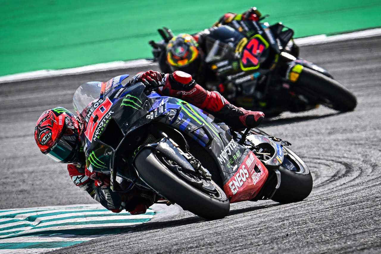 ファビオ・クアルタラロ（モンスターエナジー・ヤマハMotoGP）／2023MotoGP第18戦マレーシアGP 決勝