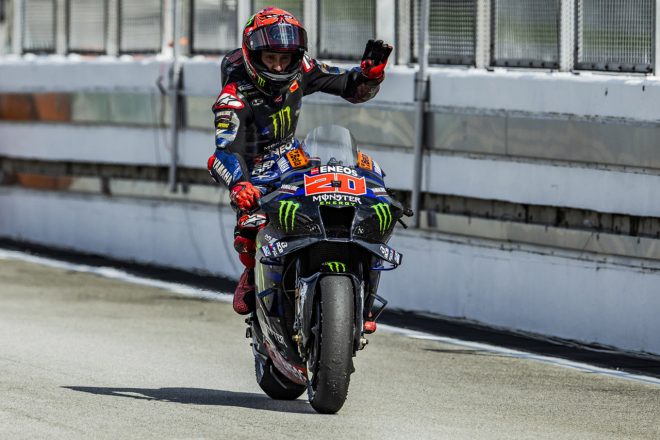 ファビオ・クアルタラロ（モンスターエナジー・ヤマハMotoGP）／2023MotoGP第18戦マレーシアGP 決勝