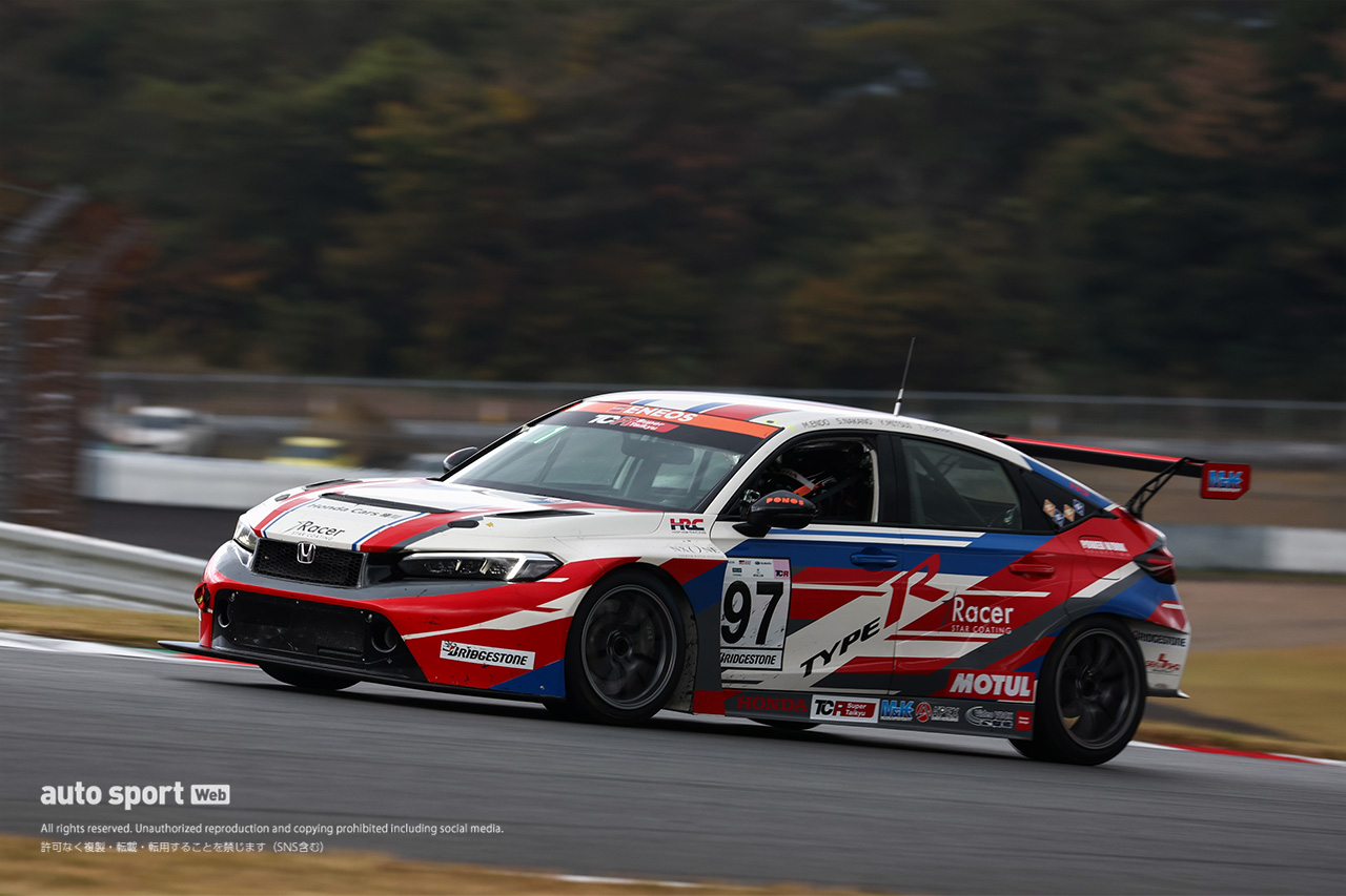 2023スーパー耐久第7戦富士　Racer HFDP CIVIC（遠藤光博／中野信治／小林崇志）