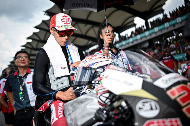 中上貴晶（LCRホンダ・イデミツ）／2023MotoGP第18戦マレーシアGP 決勝