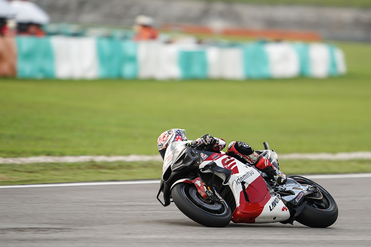 中上貴晶（LCRホンダ・イデミツ）／2023MotoGP第18戦マレーシアGP 決勝
