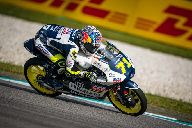 Moto3：佐々木歩夢（Liqui Moly Husqvarna Intact GP）／2023MotoGP第18戦マレーシアGP 予選